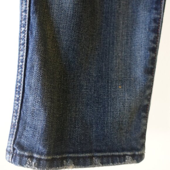 7 for all Mankind High Waist Cropped Straight Jeans 28 - Picture 13 of 16